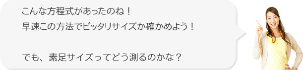 こんな方程式があったのね！